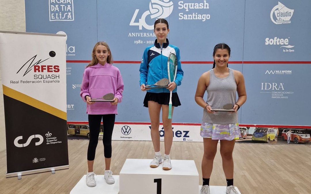 Campeona Copa de España sub 15 de Squash