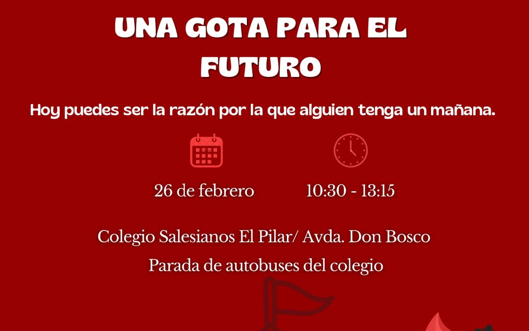 Una gota para el futuro