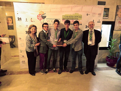 Curso 2013-2014. Segundo premio Festival cortos